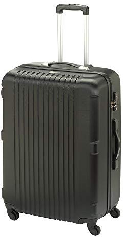 Princess Traveller Traveller San Francisco Scaler Collection Laptop Rollkoffer, 97 Liter, Black