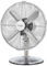 Cecotec Ventilador de Sobremesa EnergySilence 580 RetroDesk, 45 W, 4 Aspas de 30 cm/120 de Diámetro, 3 Velocidades, Motor de Cobre, Acabado Cromado
