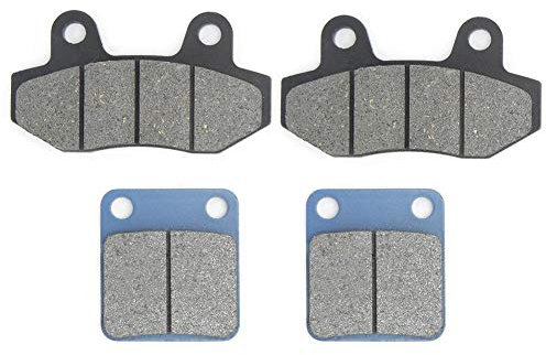 Bremsbelag Motorrad Bremsbelag Paar Performance Bremsbelag 4 teiliges Bremsbelag vorderes und hinteres Bremsbelag Ersatz für 50 90 110 125 140 150 Pit Dirt Bike