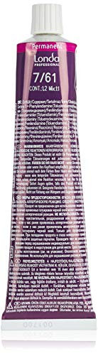 Londa Permanente Haarfarbe Creme 7/61 Mittelblond Aschviolett 60ml