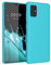 kwmobile Hülle kompatibel mit Samsung Galaxy A71 Hülle - weiches TPU Silikon Case - Cover geeignet für kabelloses Laden - Cool Glacier