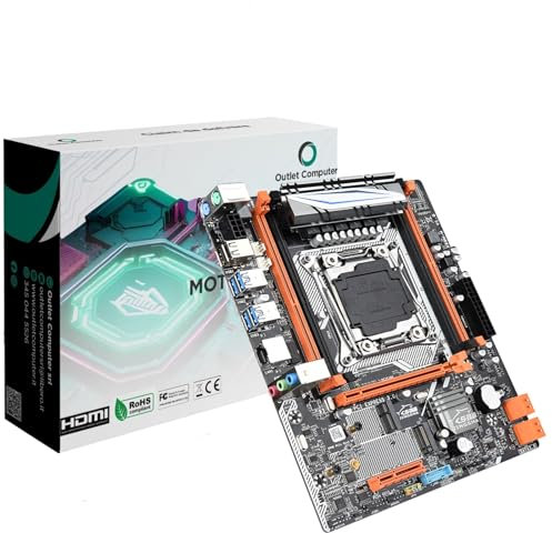 Placa base X79 2011-1 DDR3 Desktop Motherboard Ordenador CPU Quad Core Hexa Core