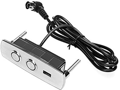 Okin Recliner Ersatzteile, 2 Tasten Handsteuerung Handset 5-poliger Stecker mit USB, Lift Chair Control Ersatz für Power Recliner Stuhl, elektrische Liege, Sofa neigbar
