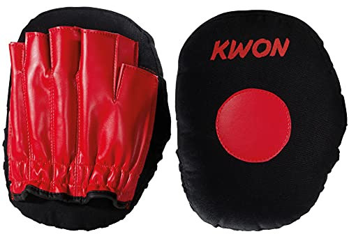 Kwon Soft-Boxen Mitts Für Starter und Coaches- Leicht Stanz Pads für Kinder und Erwachsene - Kickbox-Pads Training für Karate, Muay Thai Kick, Sparring, Dojo, Kampfsport