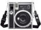Rieibi Mini 40 Funda Transparente para cámara instantánea Fujifilm Fuji Instax Mini40, Carcasa Transparente con Correa