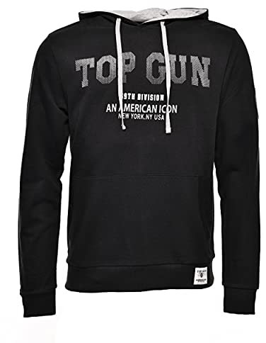 Top Gun Herren Hoodie Tg20213008 Black,XL