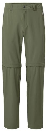 VAUDE Wanderhose Herren Farley Stretch Zip-Off Pants, Cedar Wood, 58-Short