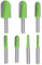 7Pcs Router Bits Set Round Nose Core Box, 8mm Shank Core Box Router Bit Round Nose Mill Cutter Cove Core Box Router Bit for Woodworking