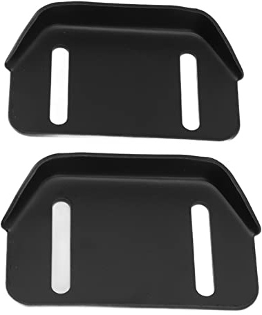CDQL 2 Jeux de Patins de Protection pour Souffleuse à Neige, Patins de Souffleuse à Neige, Patins de Soufflet à Neige Réglables en Hauteur avec Matériel de Montage, pour MTD 784-5580