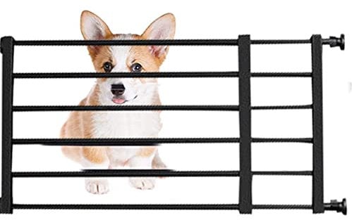 Meindin Dog Gates Indoor, Dog Stair Gate Extendable NoDrilling, Baby Safety Gate for Stairs & Doorways, for Doorways, Adjust Size, Safety Barrier for Narrow Doors Hallways and Spaces, Easy Install