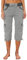 liaddkv Sommer Frauen Multi Tasche Hosen Outdoor Casual Sport Geerntete Hosen Overalls Dünne Lose Cargo-Shorts Schlaf Shorts (Grey, L)