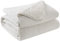 Degrees of Comfort Gewichtsdecke 150x200cm 9kg Sherpa Fleece Therapiedecke & Entspannungsdecke Weighted Blanket Oeko-Tex Zertifiziert Besser schlafen mit unserer schweren Bettdecke Weiß