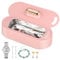 Ultrasonic Cleaner, 400ML 45000Hz Ultrasonic Jewellery Cleaner, Professional Sonic Cleaner with One-Touch Operation and 2 Modes, Jewellery Cleaner for for Rings, Glasses, Jewelry, Dentures