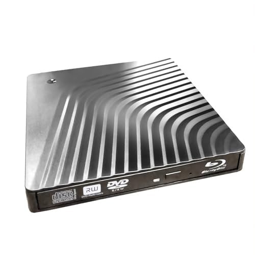 Meigpai Nuovo lettore Blu-ray e DVD esterno USB-C 2 in 1, per Windows 10 11 8 Win11 Win10 Tablet PC Gaming Computer Laptop, Tipo-C USB 3.0 BD-ROM Combo Film Dischi Lettore Lettore di dischi portatile