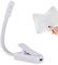 Genérico Luz LED Light - Clip recargable en la luz de lectura, Lámpara de lectura USB portátil | de libro engañoso para en la cama, lámpara ajustable y flexible para estudiar, cálida para viajar
