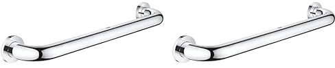 GROHE Essentials | Badaccessoires - Wannengriff | 45 cm | 40793001 (Packung mit 2)