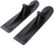 JOINPAYA 1Paar Schneeschlitten Skiroller Kit für Outdoor Scooter Robuster Rollerschlitten zu Installieren Verwandelt Kick Scooter Skischlitten
