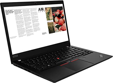 Lenovo ThinkPad T490 14 Full HD Intel Core i7 8665U Disque dur SSD 512 Go Mémoire 32 Go Windows 11 Pro Carte graphique Nvidia GeForce MX250 Ordinateur portable (reconditionné)