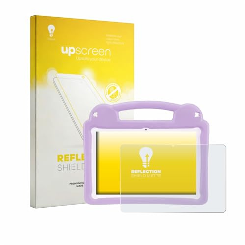 upscreen Entspiegelungs-Schutzfolie für LETGOSPT Kids Tablet 10.1 Displayschutz-Folie Matt [Anti-Reflex, Anti-Fingerprint]