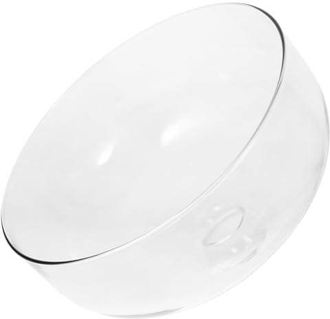BESTOYARD Tapa de Cristal para Microondas Diseño Antisalpicaduras, Cubierta Redonda de Vidrio para Alimentos, Adecuado para Cocina y Oficina
