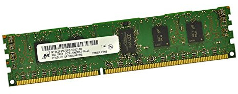 2GB RAM Serveur Micron MT9KSF25672PZ-1G4D1AD PC3-10600R DDR3-1333 Reg. ECC CL9