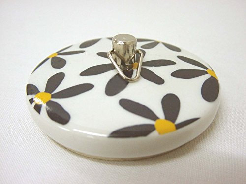 TAPON BAÑERA Lavabo BIDE Fregadero Standard Porcelana Margaritas Azul