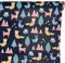SimpleLife4U Yifely Fox Regaleinlage für Kaninchen und Regal, Papier, Dekoration, für Kinder, Schreibtisch, Spieltisch, 17,8 cm x 3 m