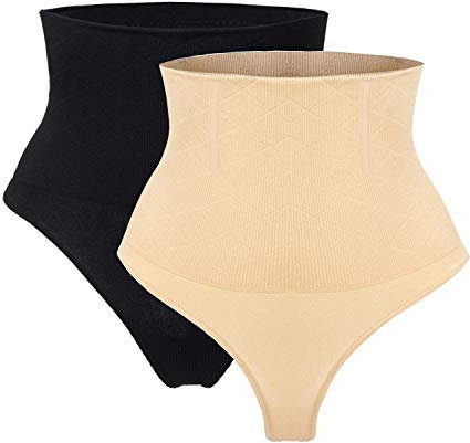 SEXYWG Women Waist Cincher Girdle Tummy Control Thong Panty Slimmer Body Shaper