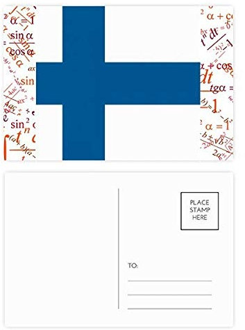 Postkarten-Set, Motiv Nationalflagge Europa, 20 Stück