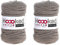 Hoooked Ribbon XL-Garn, Erdtaupe (RXL 48), 2 Stück