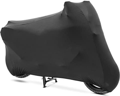 Motorrad-Abdeckung Indoor Stretch XL-XXL Innen Garage Schwarz