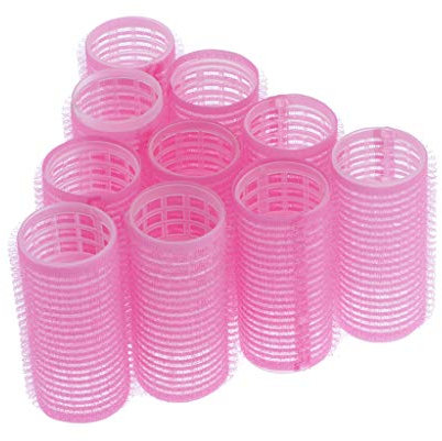SDENSHI 10pcs Bigoudis Coiffure, Rouleaux à Cheveux Auto-Agrippants - 28mm