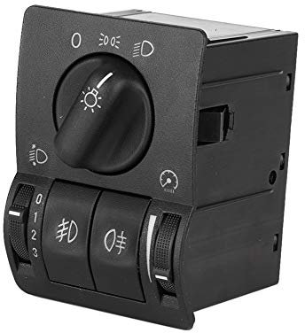 Scheinwerferschalter, Scheinwerfer Lampe Kontrollschalter Frontlicht Nebelscheinwerfer Schalter Hauptlichtschalter, Lichtscheinwerfer für Vectra B für Zafira für Astra G