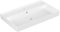 Villeroy & Boch Collaro Schrankwaschtisch, 800 x 465 mm, mit Überlauf, geschliffen, 4A338GR1, Farbe: Weiß Ceramicplus