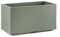 VCA AMDGarden Jardinière rectangulaire en plastique, Pot de Fleurs avec roues de 80 cm