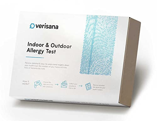 Indoor & Outdoor Allergy Test – 48 Airborne Allergens – Spores & Pollens Home-to-Lab Screening – Ages 18+ – Verisana