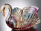 JUNYFFF Assiette De Fruits Verre en Cristal Coupe De Fruits Ménage Maison Créative Table Basse Pot De Bonbons Salon Moderne Maison Créative Artisanat Décoratif,Multi Colored
