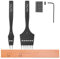 WUTA Abnehmbarer Kreis Leder Locher Schnürung Nähte Professionelles Arbeiten Handwerkzeug Kit Runde Locher Handwerk Meißel Schneiden Kits 2. Generation 5 mm (2+6)