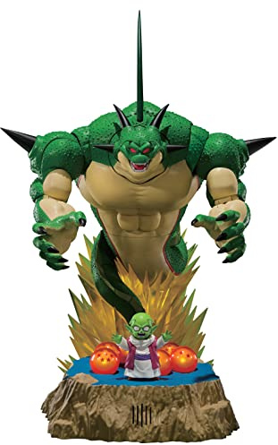 TAMASHII NATIONS - Dragon Ball Z - Porunga & Dende Luminous Dragon Ball Set (Come Forth, Genuine Shenron!!), Bandai Spirits S.H.Figuarts Actionfigur | Dragonball Z Actionfigur S.H. Figuarts - Porunga & Dende Luminous Dragon Ball Set