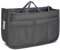 YUEMING Handtaschen Organiser, Taschenorganizer für Frauen Kosmetikorganizer 13 Taschen Erweiterbar Liner Bag Pouch Reißverschluss Tote Organizer Wickeltasche Reisetasche mit Griff, 28x18x10cm
