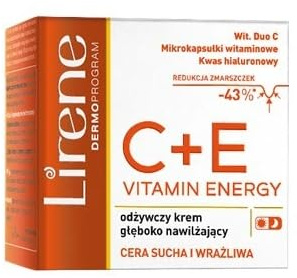 Lirene, C+E Nourishing Deep Moisturising Day/Night Cream, 50 ml - Langfristig gültig!