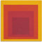 Orjdjz Wxkbl Josef Albers Poster Josef Albers Farbverlauf quadratische Leinwand Wandkunst Josef Albers Drucke abstrakte Malerei für Zuhause Bild Dekor 50x50cmx1 ohne Rahmen