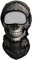 Eikuni Passamontagna per uomo e donna, leggero, per sci, moto, moto, Halloween, ciclismo, equitazione, caccia, pesca, Cranio Grigio Faccia con Rosa, Taglia unica