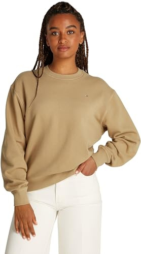 Tommy Hilfiger Damen Sweatshirt Track Top Rundhalsausschnitt