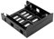 Housoutil Festplattenhalterung 5 25 Zoll auf 3 5/2 5 Zoll Front Bay Adapter Einfache Installation und Wärmeableitung
