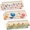 QTTRPCU 6 Stück Personalisiertes Lineal zur Einschulung, Lesehilfe Kinder 1 Klasse 18×6cm, Leselineal für Buchliebhaber