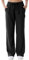 FEOYA Pantalon Grossesse Femme Pantalon Décontracté Maternité Baggy Pantalon de Loisirs Taille Élastique avec Poche Noir M