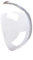 Semicírculo Transparente Bola sólida diámetro 10/8/7/12 cm, Media Esfera Mineral de Cristal Natural K9 for cocinas 1 ud.(4cm)