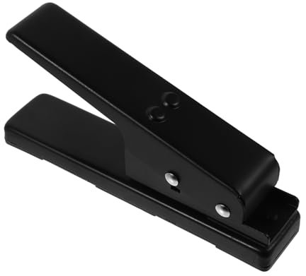 Supvox Gitarre Plektrum Puncher Diy Gitarren Picks Maker Bass Gitarren Zubehör Präzise Lochpresse Für Musiker Professionelles Tragbares Gitarrenwerkzeug Schwarz