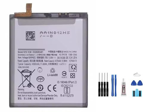 Generic Batteria 4500mAh EB-BN985ABY compatibile con Galaxy Note 20 Ultra Batteria